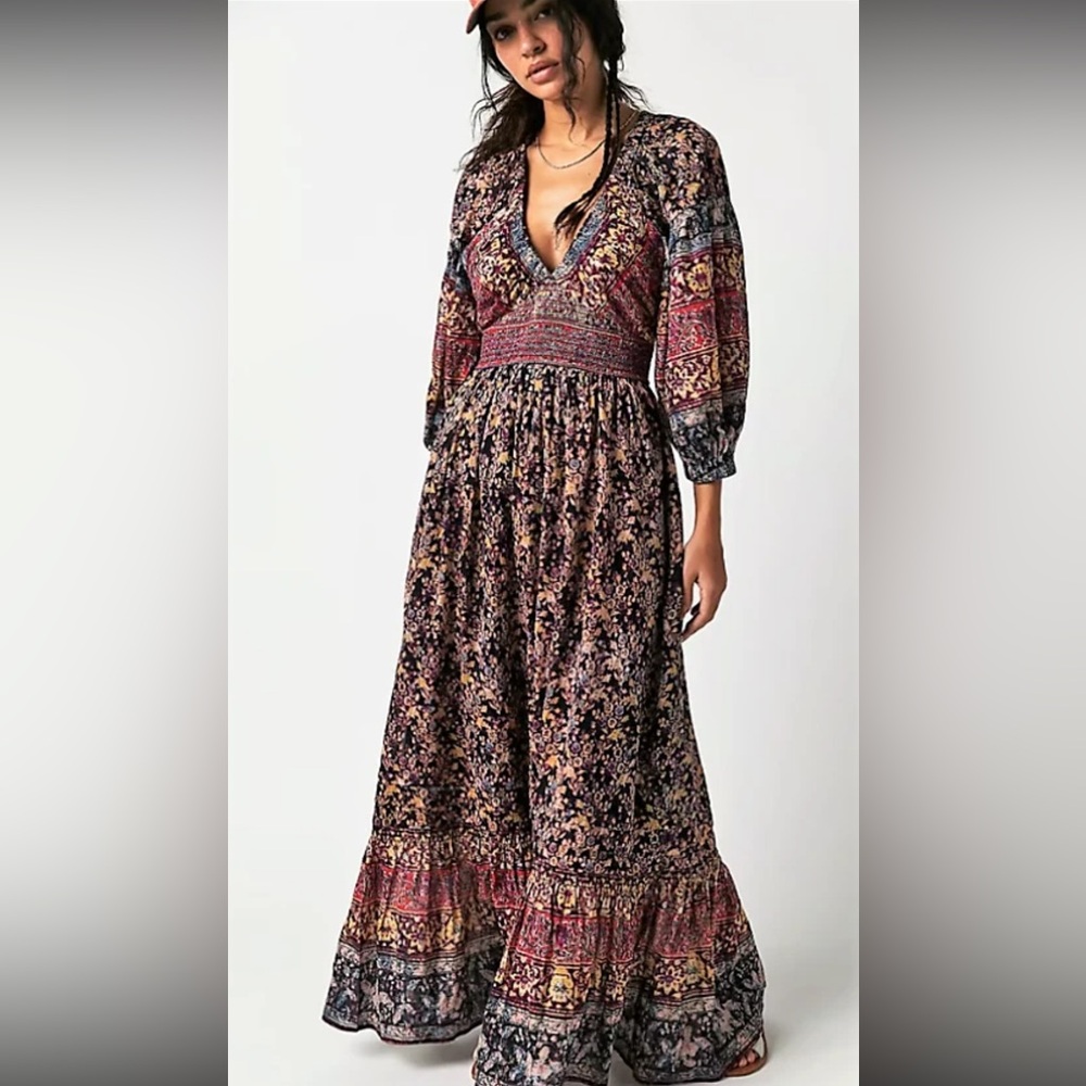 Free People Golden Hour Maxi Dress